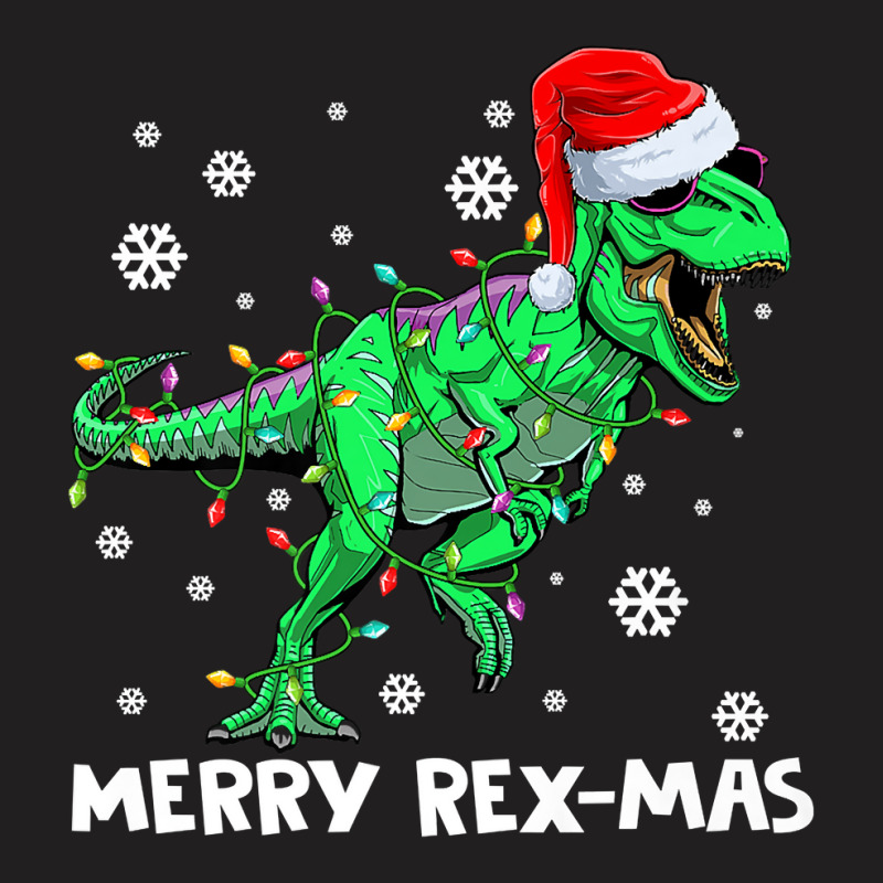 Merry Rexmas Funny Santa Dinosaur Christmas Pajamas Family Premium T S T-shirt | Artistshot