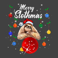 Merry Slothmas Christmas Pajama Cute Sloth Team Trending T Shirt Vintage T-shirt | Artistshot