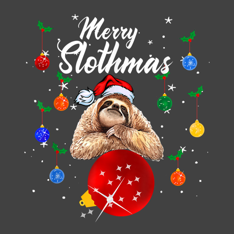 Merry Slothmas Christmas Pajama Cute Sloth Team Trending T Shirt Vintage T-shirt | Artistshot