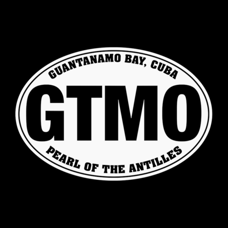 Gtmo Im Oval V-neck Tee | Artistshot