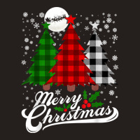 Plaid Merry Christmas Tree Buffalo Matching Family Xmas T Shirt Tank Top | Artistshot