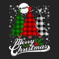 Plaid Merry Christmas Tree Buffalo Matching Family Xmas T Shirt 3/4 Sleeve Shirt | Artistshot