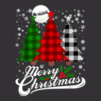 Plaid Merry Christmas Tree Buffalo Matching Family Xmas T Shirt Vintage Hoodie | Artistshot