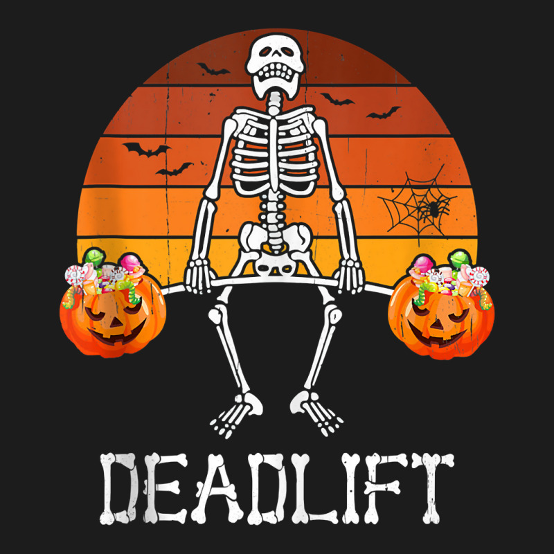 Skeleton Dead Lift Candy Buckets Gym Workout Halloween Tank Top Hoodie & Jogger Set | Artistshot