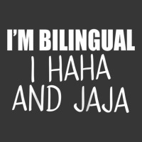 Im Bilingual I Haha And Jaja Funny Raglan Baseball Tee Toddler Hoodie | Artistshot