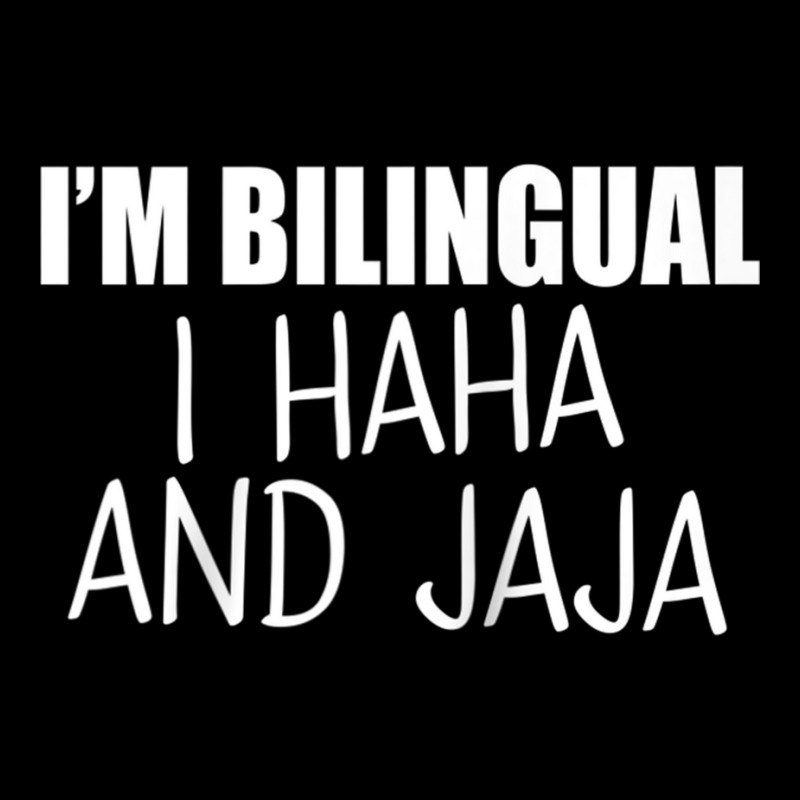 Im Bilingual I Haha And Jaja Funny Raglan Baseball Tee Toddler Sweatshirt by cm-arts | Artistshot