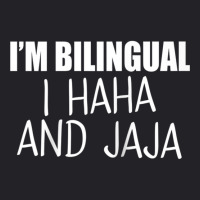 Im Bilingual I Haha And Jaja Funny Raglan Baseball Tee Youth Tee | Artistshot