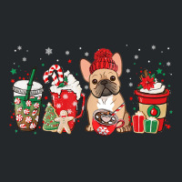 Sweets Winter Cozy Latte Christmas Coffee And French Bulldog T Shirt Crewneck Sweatshirt | Artistshot