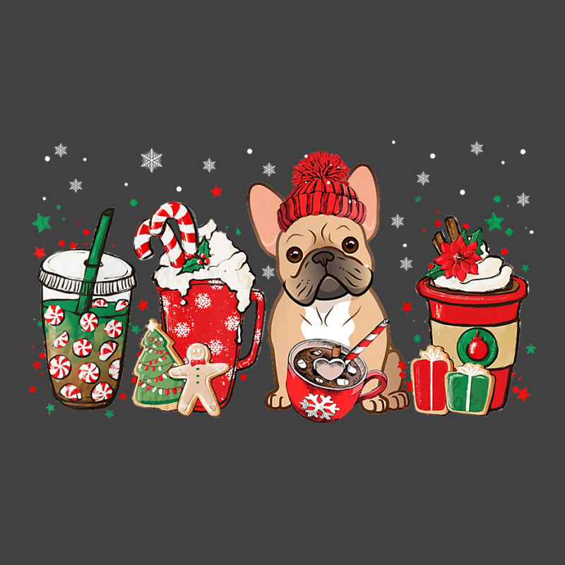 Sweets Winter Cozy Latte Christmas Coffee And French Bulldog T Shirt Vintage T-shirt | Artistshot