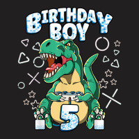 5th Birthday Boy Video Games Gamer Gaming 5 Year Old T Shirt T-shirt | Artistshot