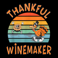 Winemaker Job Funny Thanksgiving T Shirt Men's Long Sleeve Pajama Set | Artistshot