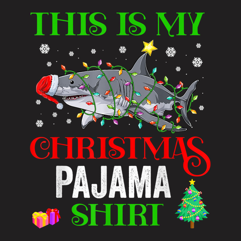 This Is My Fishing Christmas Pajama Merry Fishmas Fisherman T Shirt T-shirt | Artistshot