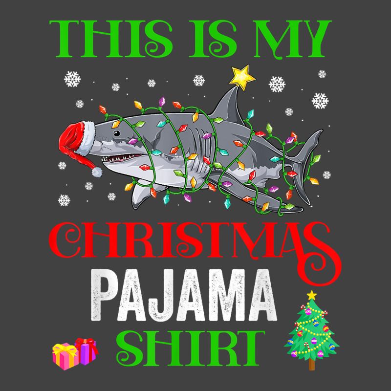 This Is My Fishing Christmas Pajama Merry Fishmas Fisherman T Shirt Vintage T-shirt | Artistshot