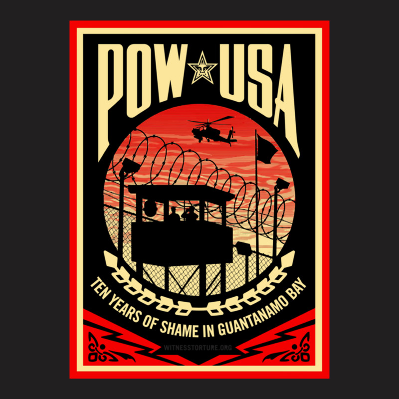 Pow Usa Guantanamo Bay T-shirt | Artistshot