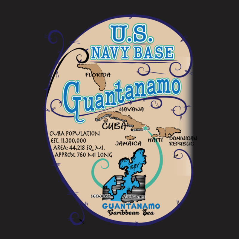 Us Navy Base Guantanamo T-shirt | Artistshot