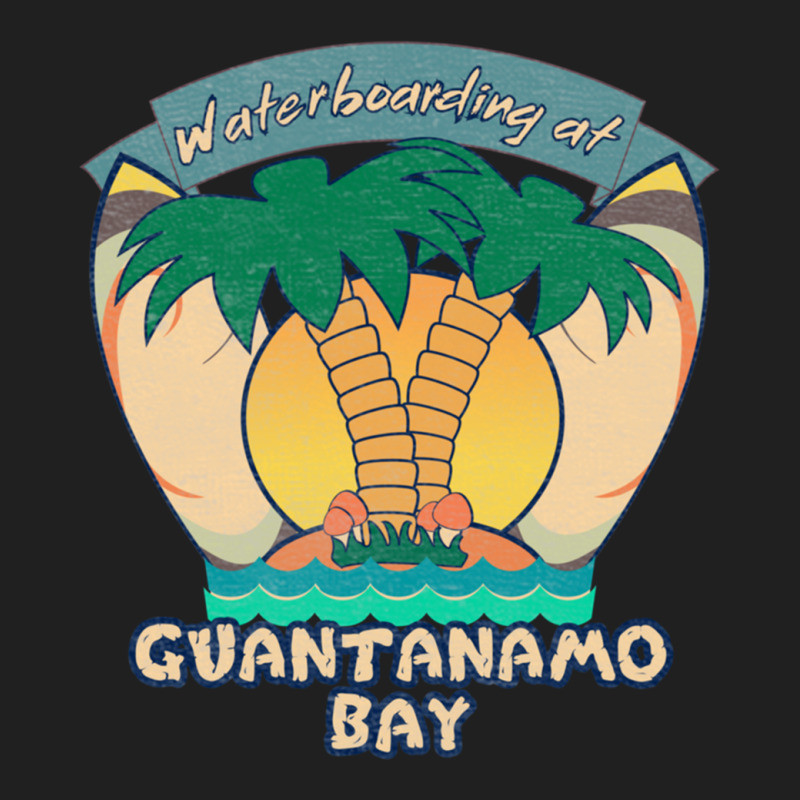 Waterboarding At Guantanamo Bay Drawstring Bags | Artistshot