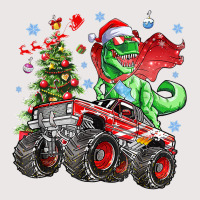 Christmas Tree Dinosaur Riding Monster Truck Christmas T Shirt Pocket T-shirt | Artistshot