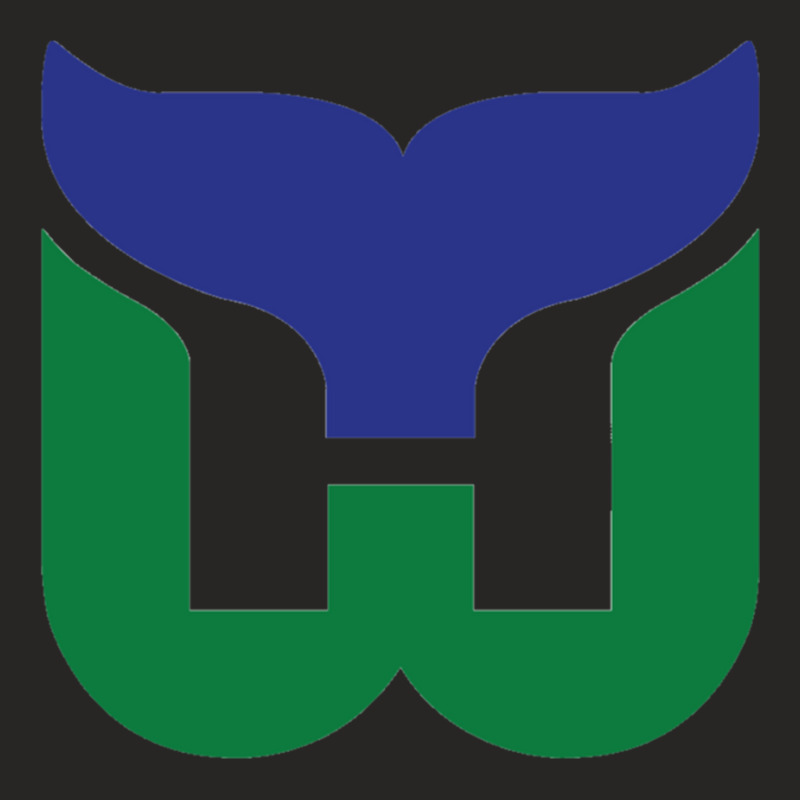 Vintage Hartford Hockey  Retro Whalers Ladies Fitted T-Shirt by cm-arts | Artistshot