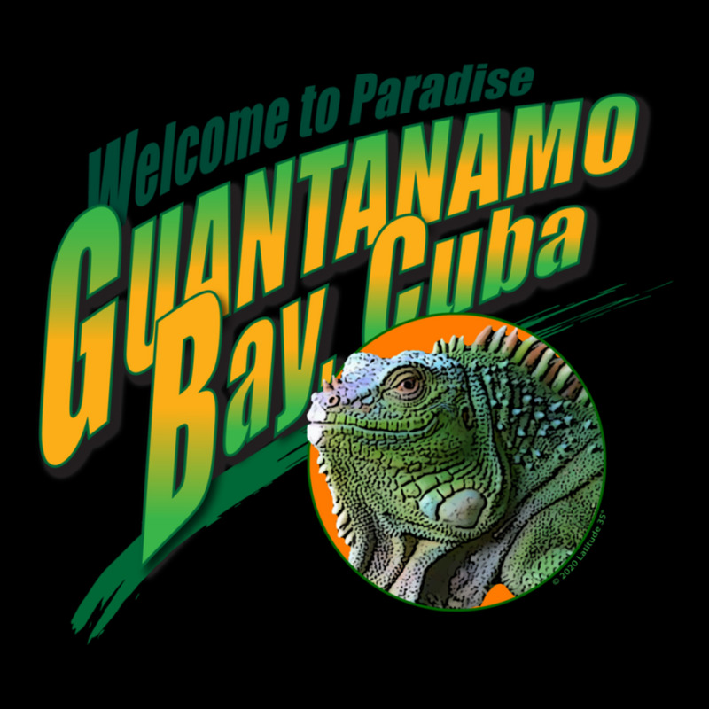 Welcome To Paradise  Guantanamo Bay, Cuba Adjustable Cap | Artistshot