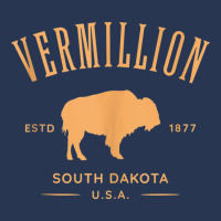 Vermillion South Dakota Bison Design Tank Top Ladies Denim Jacket | Artistshot