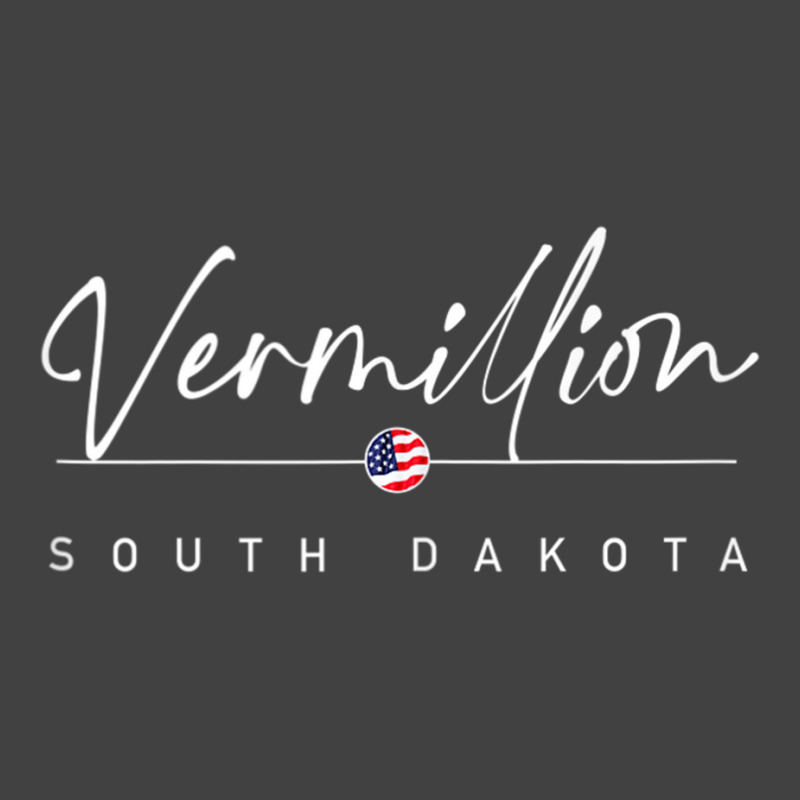 Vermillion, South Dakota Tank Top Vintage T-Shirt by cm-arts | Artistshot