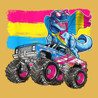 Pansexual Flag Dinosaur Monster Truck Gay Lgbt Pride T Shirt Vintage Hoodie And Short Set | Artistshot