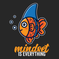 Cute Goldfish Mindset Is Everything Be A Goldfish Shark Fin Men's T-shirt Pajama Set | Artistshot