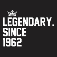 Retro Legendary Since 1962 61st Birthday 61 Year Old T Shirt T-shirt | Artistshot