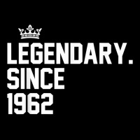 Retro Legendary Since 1962 61st Birthday 61 Year Old T Shirt Zipper Hoodie | Artistshot