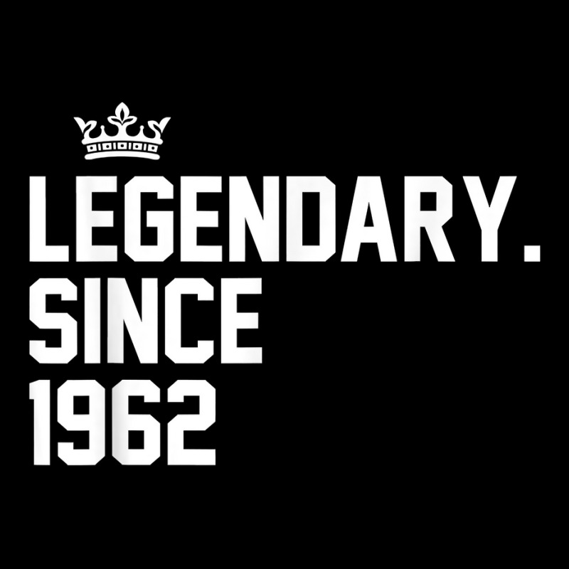 Retro Legendary Since 1962 61st Birthday 61 Year Old T Shirt Zipper Hoodie | Artistshot