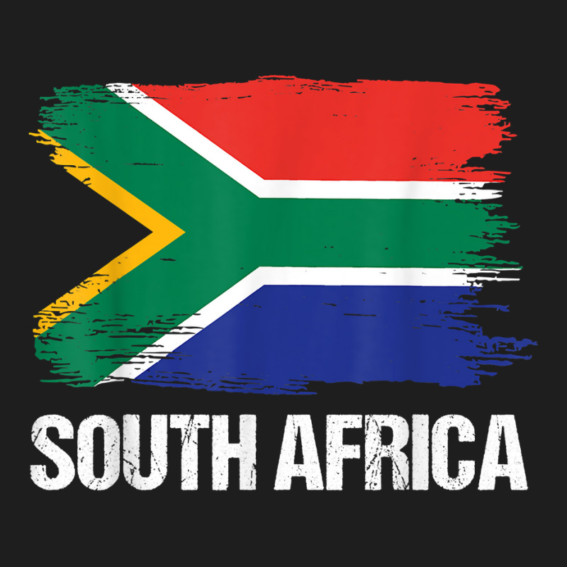 South Africa Flag Pride Patriotic Born South African Gift T Shirt Classic T-shirt | Artistshot