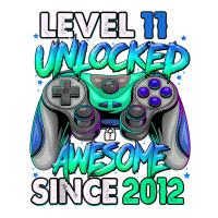 Vintage 11 Year Old Birthday Unlocked Awesome Since 2012 T Shirt Crewneck Sweatshirt | Artistshot