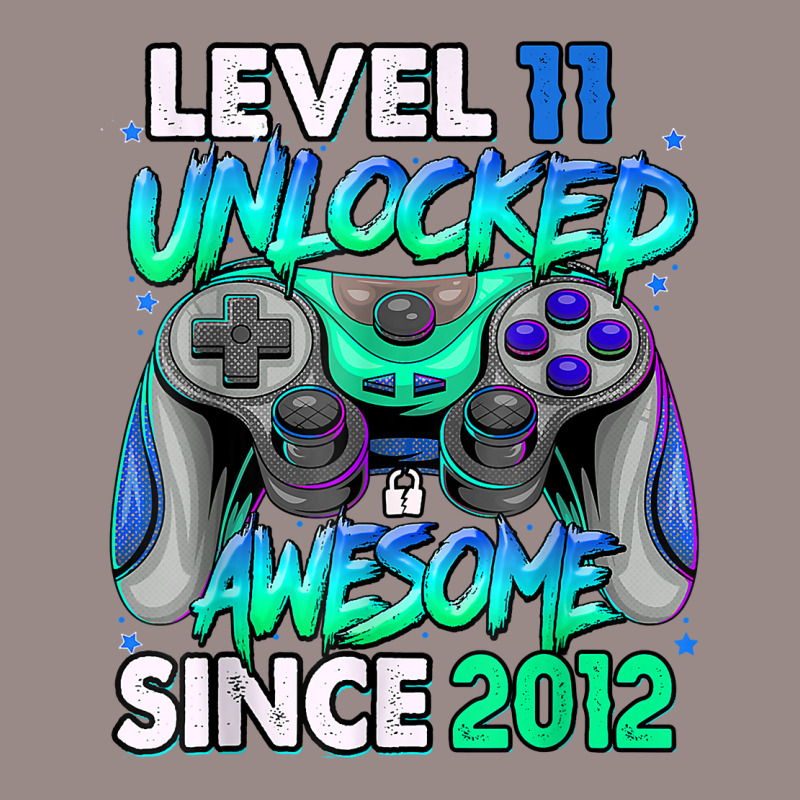 Vintage 11 Year Old Birthday Unlocked Awesome Since 2012 T Shirt Vintage T-shirt | Artistshot