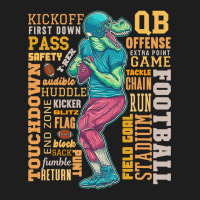 Football Dinosaur Game Day For Men Women Kids Trex Classic T-shirt | Artistshot