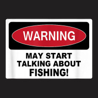 Warning Fishing Fish Outdoors Sports Graphic Novelty Vintage T Shirt T-shirt | Artistshot