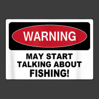 Warning Fishing Fish Outdoors Sports Graphic Novelty Vintage T Shirt Men's Polo Shirt | Artistshot