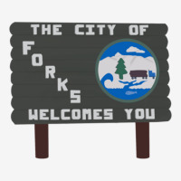 Forks, Washington Sign Adjustable Cap | Artistshot