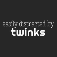 Easily Distracted By Twinks Funny Gay Pride Chaser Men's T-shirt Pajama Set | Artistshot