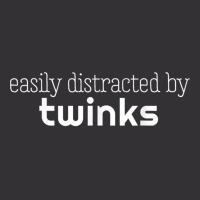 Easily Distracted By Twinks Funny Gay Pride Chaser Vintage Hoodie | Artistshot