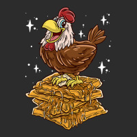 Chicken Chick And Waffles Funny Waffle Joke Pancakes Breakfast 53 Roos Exclusive T-shirt | Artistshot