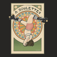 La Patineuse A Roulettes Ladies Fitted T-shirt | Artistshot