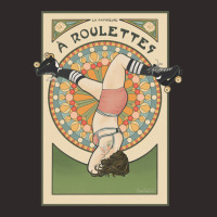 La Patineuse A Roulettes Racerback Tank | Artistshot