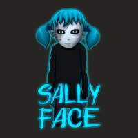 Sally Face Game Ladies Fitted T-shirt | Artistshot