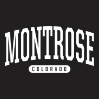 College Style Montrose Colorado Souvenir Gift Pullover Hoodie T-shirt | Artistshot