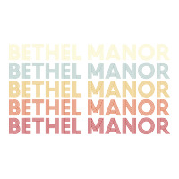 Bethel Manor Virginia Bethel Manor Va Retro Vintage Text Long Sleeve T Women's Pajamas Set | Artistshot