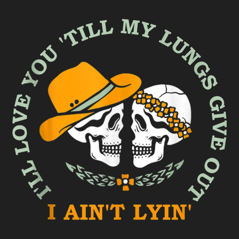 Funny I'll Love You 'till My Lungs Give Out A Ain't Lyin' Tank Top Ladies Polo Shirt by cm-arts | Artistshot