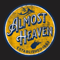 West Virginia Almost Heaven 304 Map Home Tank Top T-shirt | Artistshot