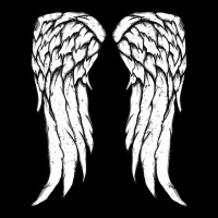 Daryl Dixon Wings - Zombie Cropped Sweater | Artistshot