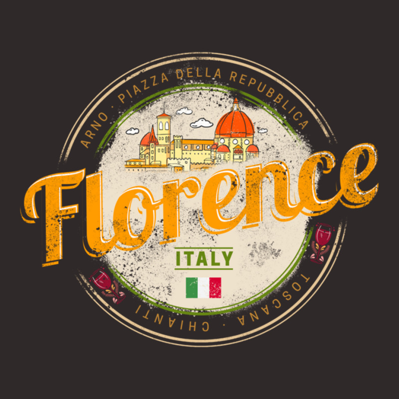 Florence Capital Of Tuscany Italy Vintage Souvenir Sweatshirt Racerback Tank by cm-arts | Artistshot