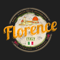 Florence Capital Of Tuscany Italy Vintage Souvenir Sweatshirt Ladies Polo Shirt | Artistshot